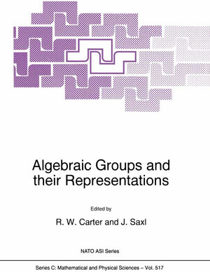 Buchcover Algebraic Groups and their Representations | R.W. Carter | EAN 9780792352921 | ISBN 0-7923-5292-0 | ISBN 978-0-7923-5292-1
