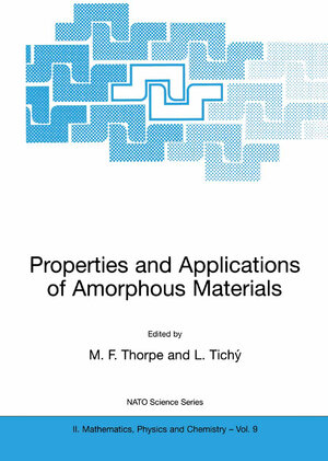 Buchcover Properties and Applications of Amorphous Materials | EAN 9780792368106 | ISBN 0-7923-6810-X | ISBN 978-0-7923-6810-6