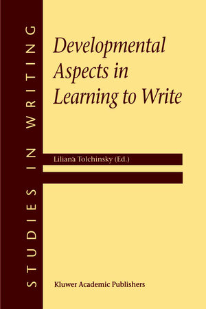 Buchcover Developmental Aspects in Learning to Write | EAN 9780792369790 | ISBN 0-7923-6979-3 | ISBN 978-0-7923-6979-0