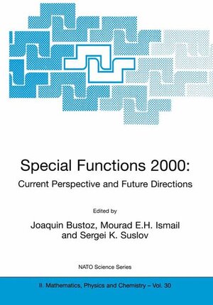 Buchcover Special Functions 2000: Current Perspective and Future Directions | EAN 9780792371199 | ISBN 0-7923-7119-4 | ISBN 978-0-7923-7119-9