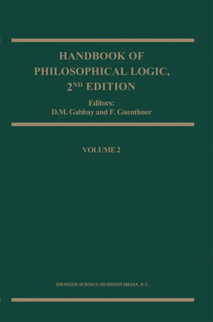 Buchcover Handbook of Philosophical Logic | EAN 9780792371267 | ISBN 0-7923-7126-7 | ISBN 978-0-7923-7126-7