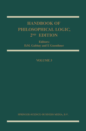 Buchcover Handbook of Philosophical Logic | EAN 9780792371601 | ISBN 0-7923-7160-7 | ISBN 978-0-7923-7160-1