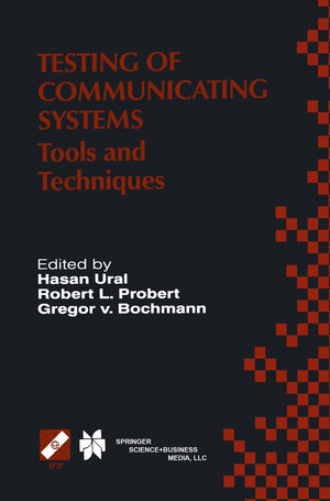 Buchcover Testing of Communicating Systems | EAN 9780792379218 | ISBN 0-7923-7921-7 | ISBN 978-0-7923-7921-8
