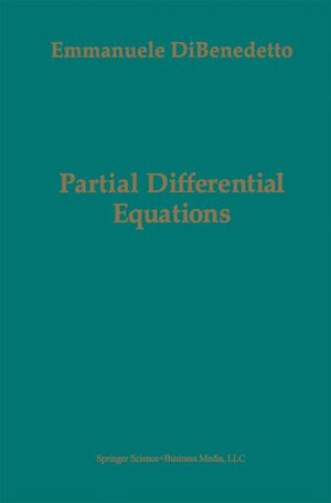 Buchcover Partial Differential Equations | Emmanuele DiBenedetto | EAN 9780817637088 | ISBN 0-8176-3708-7 | ISBN 978-0-8176-3708-8