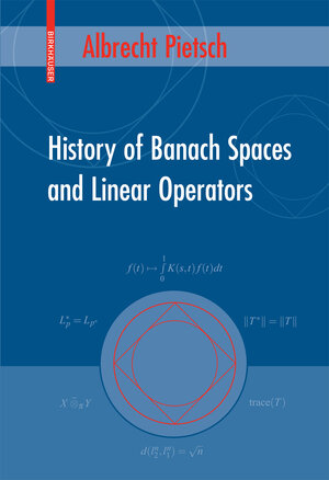 Buchcover History of Banach Spaces and Linear Operators | Albrecht Pietsch | EAN 9780817643676 | ISBN 0-8176-4367-2 | ISBN 978-0-8176-4367-6