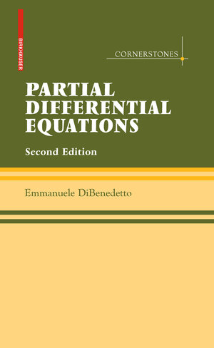 Buchcover Partial Differential Equations | Emmanuele DiBenedetto | EAN 9780817645526 | ISBN 0-8176-4552-7 | ISBN 978-0-8176-4552-6