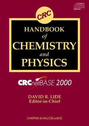 Buchcover Handbook of Chemistry and Physics CRCnetBASE 2000 | David R. Lide | EAN 9780849321801 | ISBN 0-8493-2180-8 | ISBN 978-0-8493-2180-1