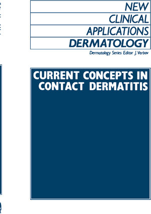 Buchcover Current Concepts in Contact Dermatitis  | EAN 9780852006870 | ISBN 0-85200-687-X | ISBN 978-0-85200-687-0