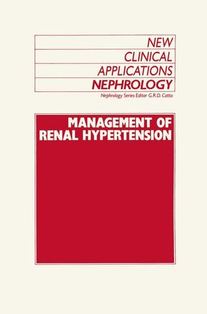 Buchcover Management of Renal Hypertension | EAN 9780852006993 | ISBN 0-85200-699-3 | ISBN 978-0-85200-699-3