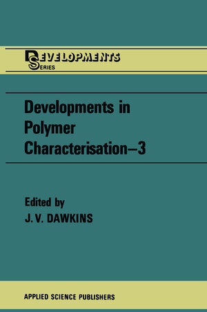 Buchcover Developments in Polymer Characterisation—3  | EAN 9780853341192 | ISBN 0-85334-119-2 | ISBN 978-0-85334-119-2