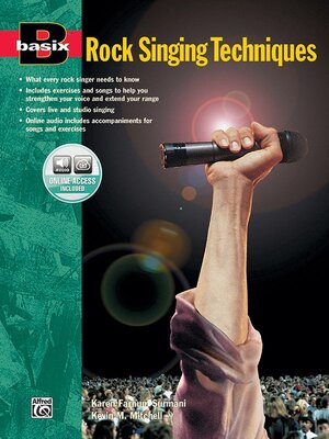Buchcover Basix: Rock Singing Techniques | Karen F Surmani | EAN 9780882847634 | ISBN 0-88284-763-5 | ISBN 978-0-88284-763-4