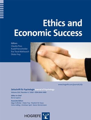 Buchcover Ethics and Economic Success  | EAN 9780889373921 | ISBN 0-88937-392-2 | ISBN 978-0-88937-392-1