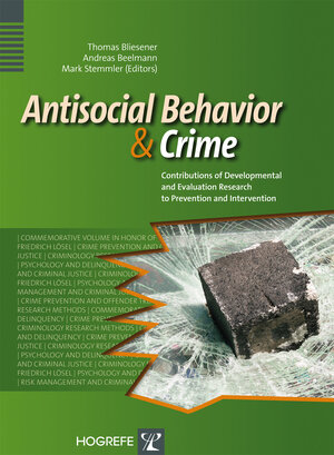 Buchcover Antisocial Behavior and Crime  | EAN 9780889374249 | ISBN 0-88937-424-4 | ISBN 978-0-88937-424-9