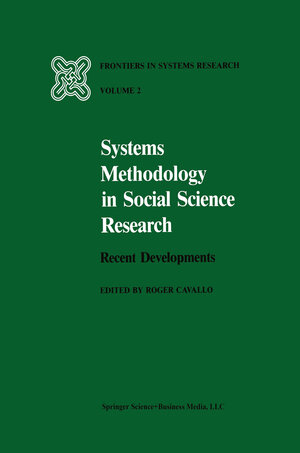 Buchcover Systems Methodology in Social Science Research | R. Cavallo | EAN 9780898380446 | ISBN 0-89838-044-8 | ISBN 978-0-89838-044-6