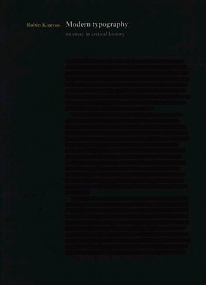 Buchcover Modern Typography | Robin Kinross | EAN 9780907259053 | ISBN 0-907259-05-7 | ISBN 978-0-907259-05-3
