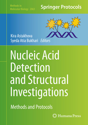 Buchcover Nucleic Acid Detection and Structural Investigations  | EAN 9781071601389 | ISBN 1-0716-0138-5 | ISBN 978-1-0716-0138-9
