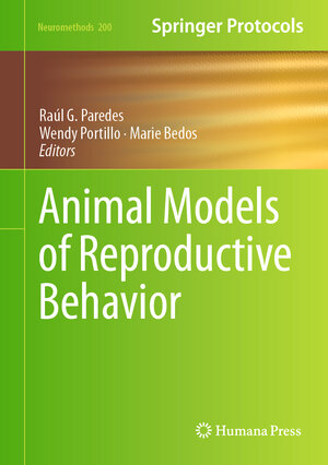 Buchcover Animal Models of Reproductive Behavior  | EAN 9781071632338 | ISBN 1-0716-3233-7 | ISBN 978-1-0716-3233-8