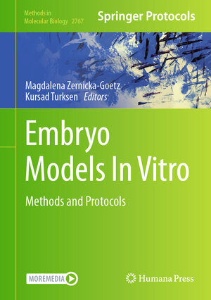 Buchcover Embryo Models In Vitro  | EAN 9781071636855 | ISBN 1-0716-3685-5 | ISBN 978-1-0716-3685-5