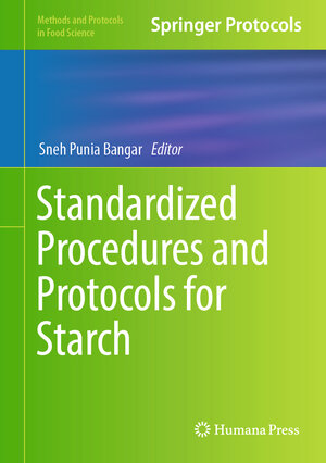 Buchcover Standardized Procedures and Protocols for Starch  | EAN 9781071638668 | ISBN 1-0716-3866-1 | ISBN 978-1-0716-3866-8