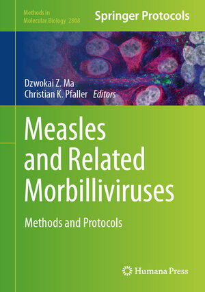 Buchcover Measles and Related Morbilliviruses  | EAN 9781071638699 | ISBN 1-0716-3869-6 | ISBN 978-1-0716-3869-9