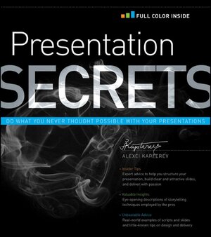 Buchcover Presentation Secrets | Alexei Kapterev | EAN 9781118034965 | ISBN 1-118-03496-1 | ISBN 978-1-118-03496-5