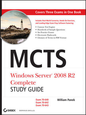 Buchcover MCTS Windows Server 2008 R2 Complete Study Guide | William Panek | EAN 9781118075197 | ISBN 1-118-07519-6 | ISBN 978-1-118-07519-7