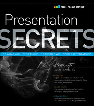 Buchcover Presentation Secrets | Alexei Kapterev | EAN 9781118170472 | ISBN 1-118-17047-4 | ISBN 978-1-118-17047-2