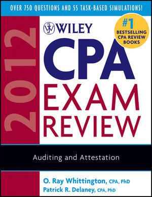 Buchcover Wiley CPA Exam Review 2012, Auditing and Attestation | O. Ray Whittington | EAN 9781118182895 | ISBN 1-118-18289-8 | ISBN 978-1-118-18289-5