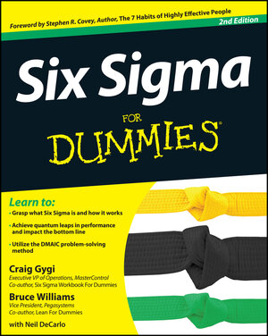 Buchcover Six Sigma For Dummies | Craig Gygi | EAN 9781118224687 | ISBN 1-118-22468-X | ISBN 978-1-118-22468-7
