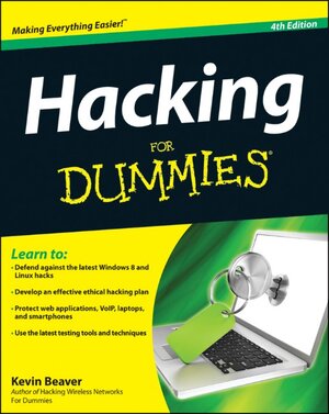 Buchcover Hacking For Dummies | Kevin Beaver | EAN 9781118380932 | ISBN 1-118-38093-2 | ISBN 978-1-118-38093-2