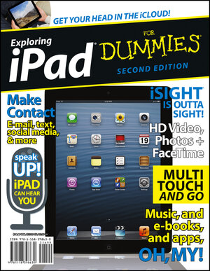 Buchcover Exploring iPad For Dummies | Galen Gruman | EAN 9781118436844 | ISBN 1-118-43684-9 | ISBN 978-1-118-43684-4