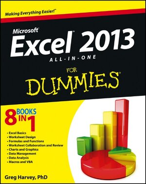 Buchcover Excel 2013 All-in-One For Dummies | Greg Harvey | EAN 9781118510100 | ISBN 1-118-51010-0 | ISBN 978-1-118-51010-0