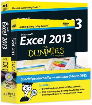 Buchcover Excel 2013 For Dummies, Book + DVD Bundle | Greg Harvey | EAN 9781118559802 | ISBN 1-118-55980-0 | ISBN 978-1-118-55980-2