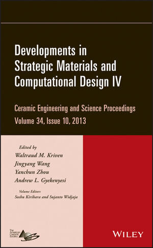 Buchcover Developments in Strategic Materials and Computational Design IV, Volume 34, Issue 10 | EAN 9781118807637 | ISBN 1-118-80763-4 | ISBN 978-1-118-80763-7