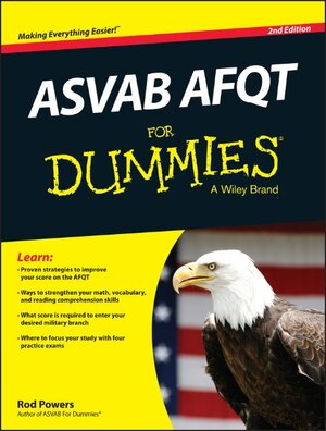 Buchcover ASVAB AFQT For Dummies | Rod Powers | EAN 9781118813942 | ISBN 1-118-81394-4 | ISBN 978-1-118-81394-2