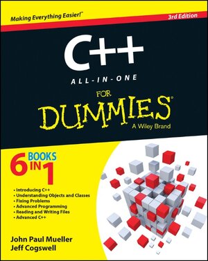 Buchcover C++ All-in-One For Dummies | John Paul Mueller | EAN 9781118823781 | ISBN 1-118-82378-8 | ISBN 978-1-118-82378-1