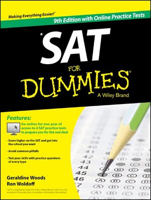 Buchcover SAT For Dummies, with Online Practice | Geraldine Woods | EAN 9781118911495 | ISBN 1-118-91149-0 | ISBN 978-1-118-91149-5