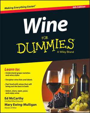 Buchcover Wine For Dummies | Ed McCarthy | EAN 9781119118855 | ISBN 1-119-11885-9 | ISBN 978-1-119-11885-5