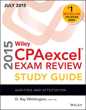 Buchcover Wiley CPAexcel Exam Review 2015 Study Guide July | O. Ray Whittington | EAN 9781119130468 | ISBN 1-119-13046-8 | ISBN 978-1-119-13046-8