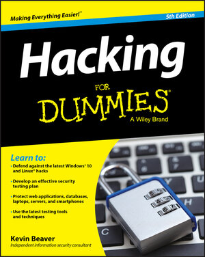 Buchcover Hacking For Dummies | Kevin Beaver | EAN 9781119154693 | ISBN 1-119-15469-3 | ISBN 978-1-119-15469-3