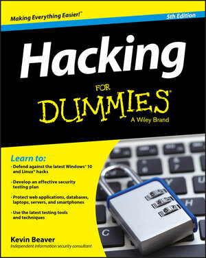 Buchcover Hacking For Dummies | Kevin Beaver | EAN 9781119154709 | ISBN 1-119-15470-7 | ISBN 978-1-119-15470-9