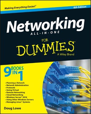 Buchcover Networking All-in-One For Dummies | Doug Lowe | EAN 9781119154723 | ISBN 1-119-15472-3 | ISBN 978-1-119-15472-3
