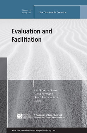 Buchcover Evaluation and Facilitation | Rita Sinorita Fierro | EAN 9781119258704 | ISBN 1-119-25870-7 | ISBN 978-1-119-25870-4