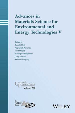 Buchcover Advances in Materials Science for Environmental and Energy Technologies V | EAN 9781119324584 | ISBN 1-119-32458-0 | ISBN 978-1-119-32458-4