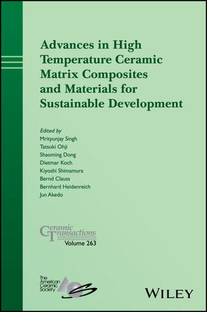 Buchcover Advances in High Temperature Ceramic Matrix Composites and Materials for Sustainable Development  | EAN 9781119406433 | ISBN 1-119-40643-9 | ISBN 978-1-119-40643-3