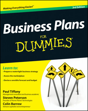 Buchcover Business Plans For Dummies | Paul Tiffany | EAN 9781119943884 | ISBN 1-119-94388-4 | ISBN 978-1-119-94388-4