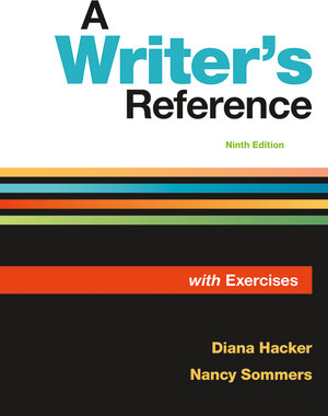 Buchcover A Writer's Reference with Exercises | Diana Hacker | EAN 9781319106966 | ISBN 1-319-10696-X | ISBN 978-1-319-10696-6
