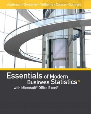 Buchcover Essentials of Modern Business Statistics with Microsoftoffice Excel (with Xlstat Education Edition Printed Accesscard) | Anderson | EAN 9781337298292 | ISBN 1-337-29829-8 | ISBN 978-1-337-29829-2