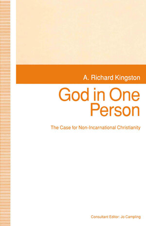 Buchcover God in One Person  | EAN 9781349130986 | ISBN 1-349-13098-2 | ISBN 978-1-349-13098-6