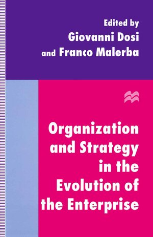 Buchcover Organization and Strategy in the Evolution of the Enterprise  | EAN 9781349133895 | ISBN 1-349-13389-2 | ISBN 978-1-349-13389-5
